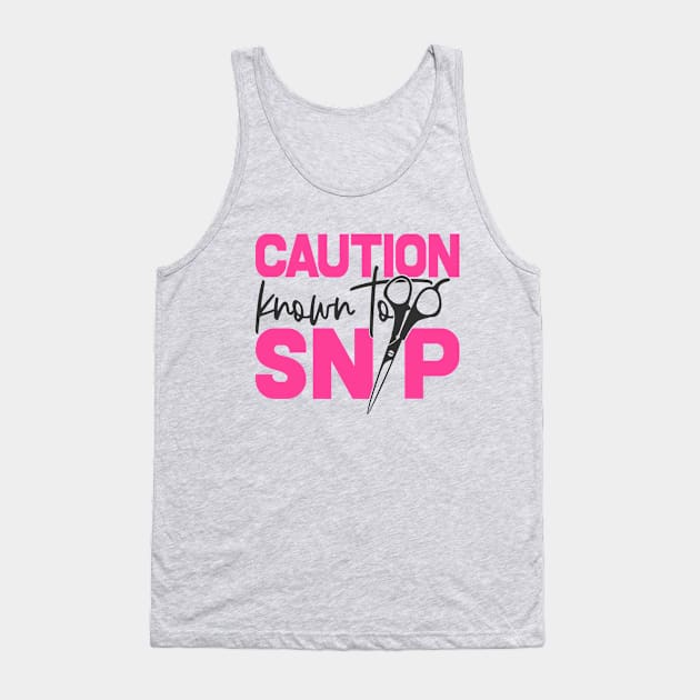 Caution Known To Snip Tank Top by AnnMarie